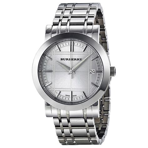 burberry mens silver watch|burberry ladies watches price.